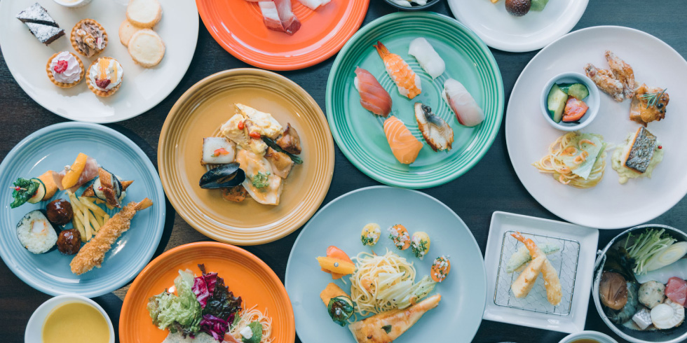 夕食バイキング