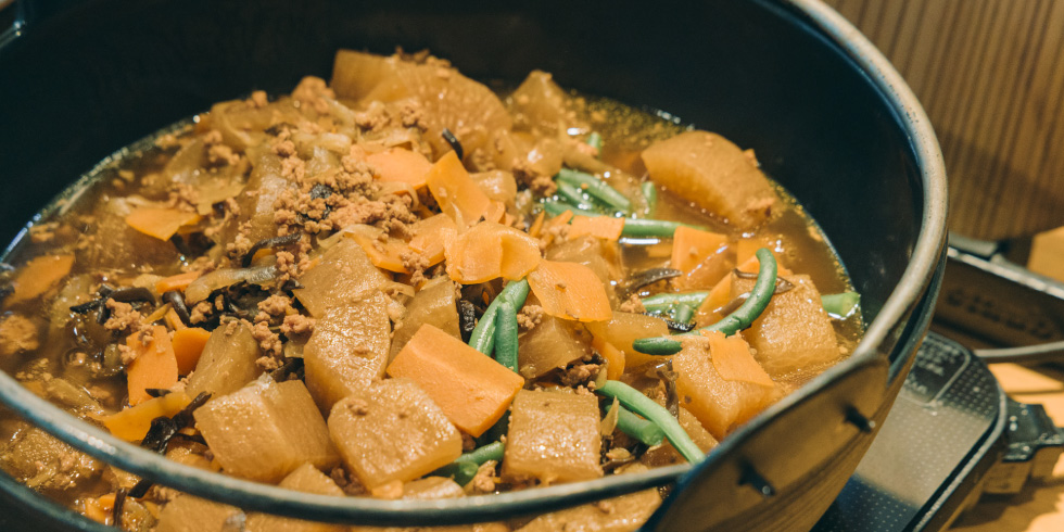 朝食バイキング