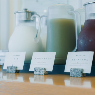 朝食バイキング