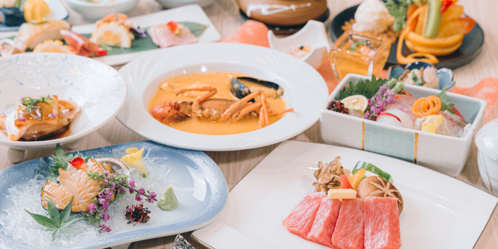 料理長特別会席（伊勢海老＋鮑＋松阪牛）