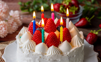 記念日のケーキ