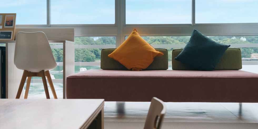 ペットと泊まれる10畳和室