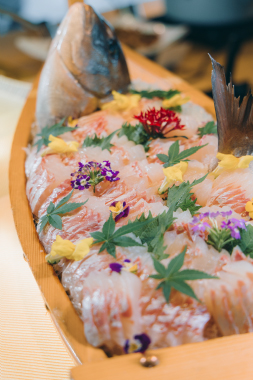 夕食バイキング